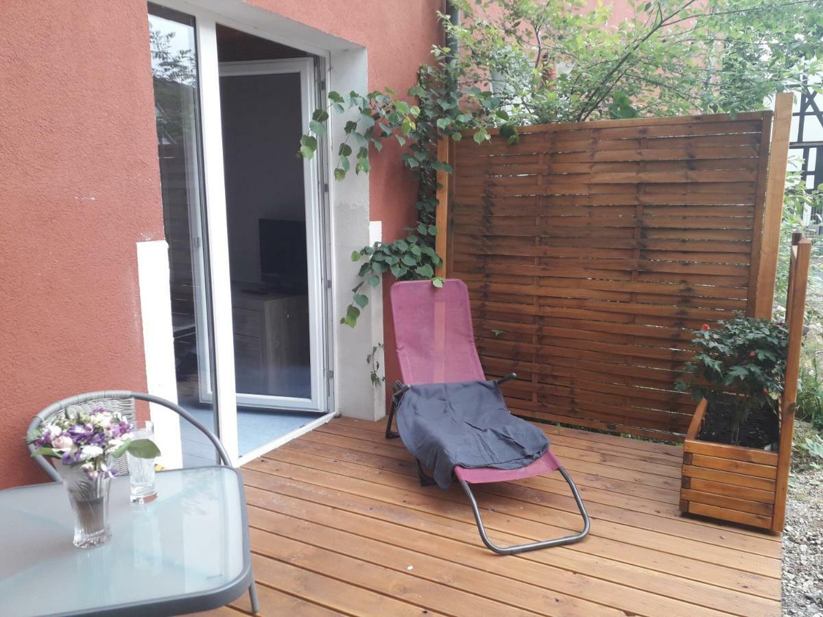 1 Zimmer Appartment Springe Buitenkant foto